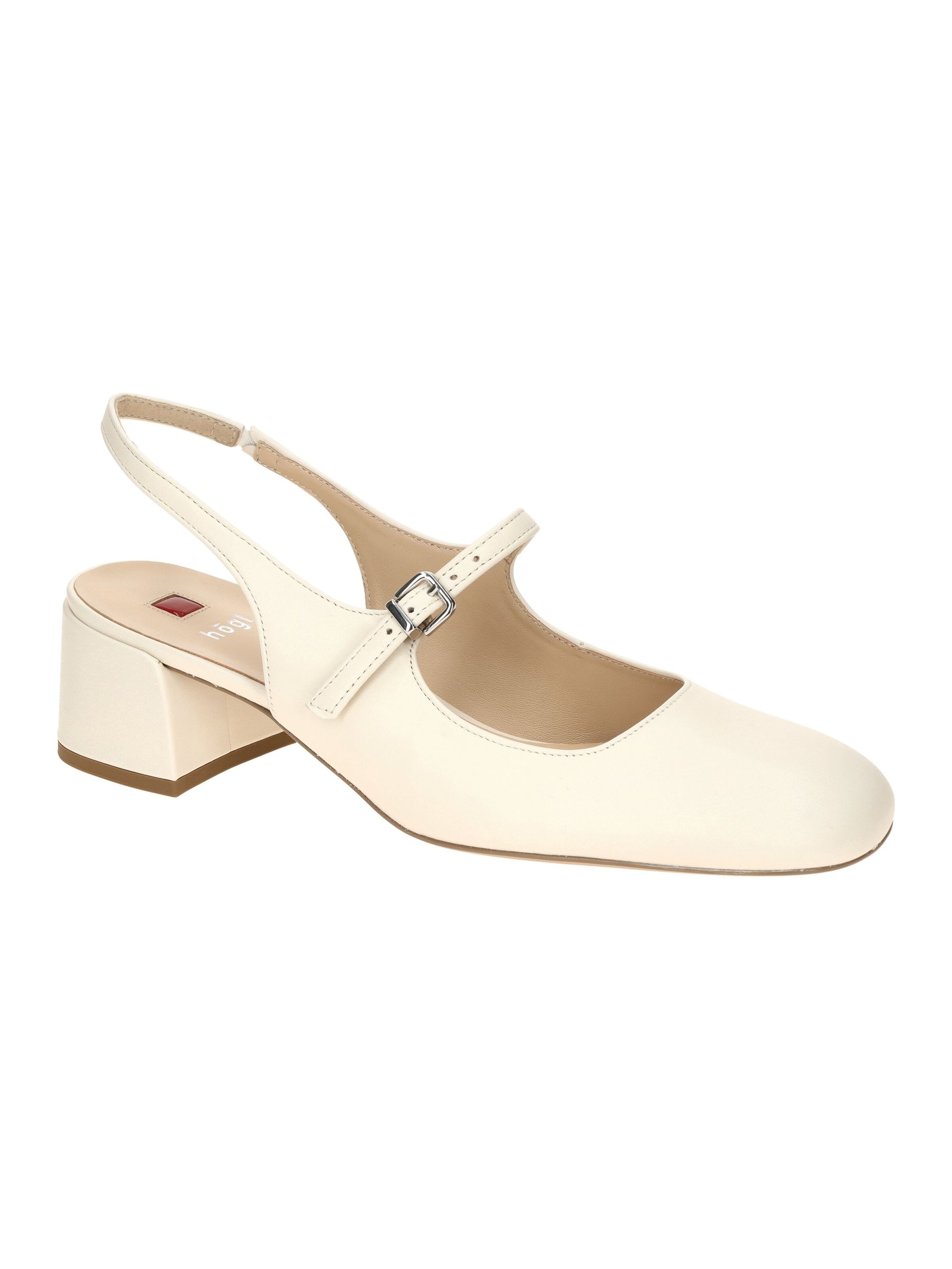 Högl Slingback Pumps 'Lilian 4120' in 38,5 in White, Item view