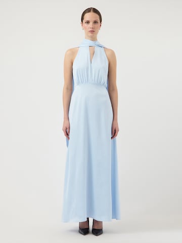 Abito da sera 'YASTHEA' di YAS in blu: frontale