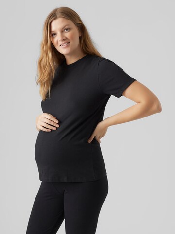 MAMALICIOUS T-Shirt 'New Eva' in Schwarz: predná strana