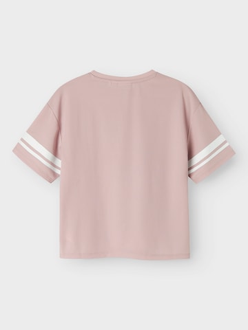 T-Shirt 'NKFJIXIRDI SUPER' NAME IT en violet