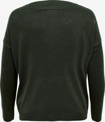 ONLY Carmakoma Pullover 'MELINA' i brun