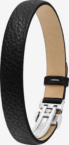 NiMa Atelier Armband 'SETH' in Schwarz: Vorderseite