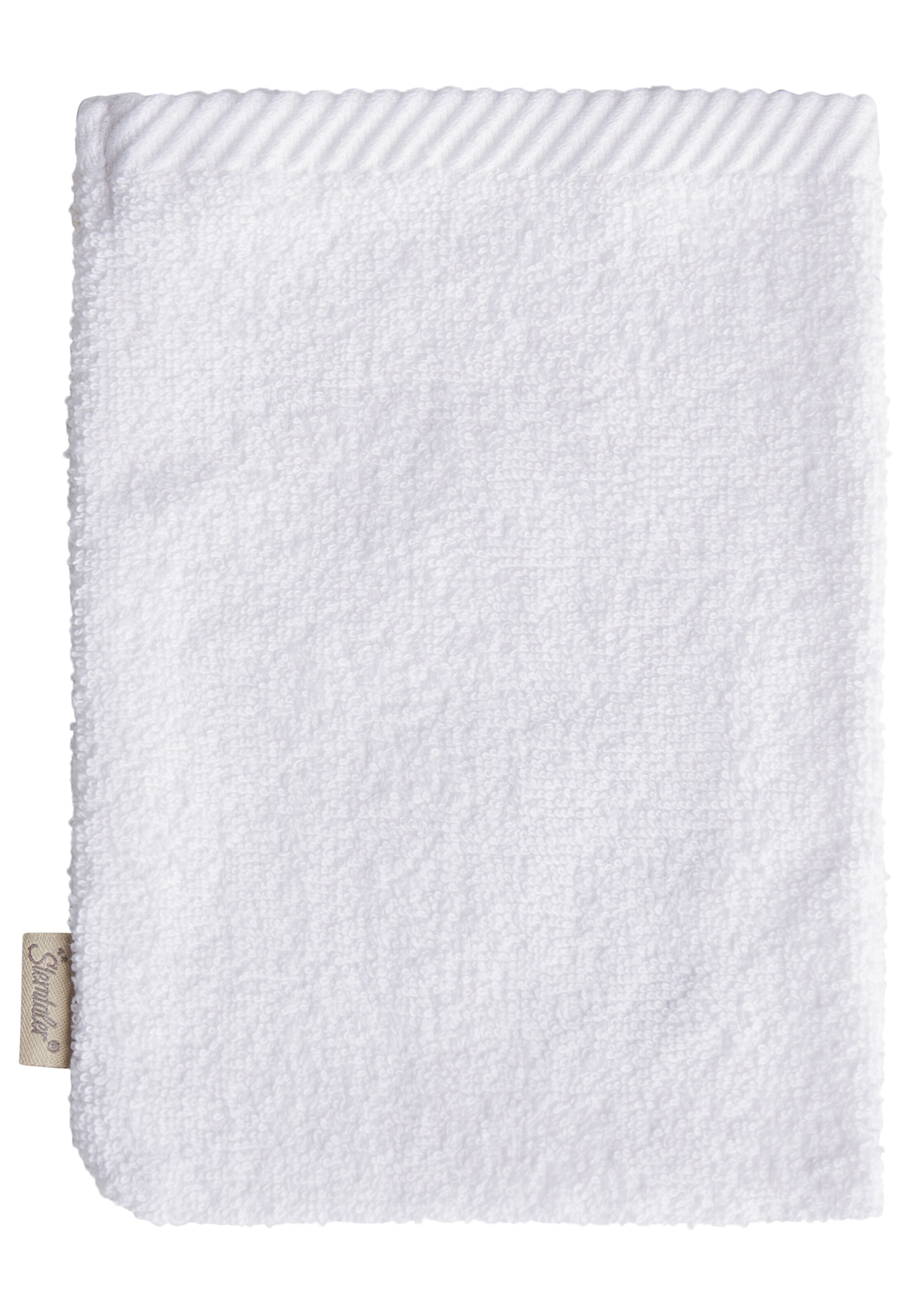 STERNTALER Waschlappen 'BÄR Bo' in Weiß