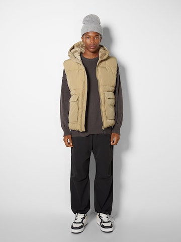 Bershka Bodywarmer in Beige