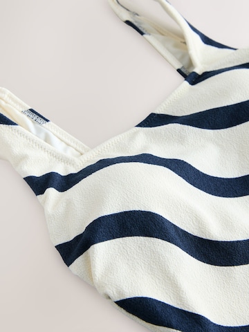 Next Bralette Shaping swimsuit in White