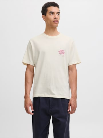 T-Shirt 'JORMEADOWS' JACK & JONES en blanc