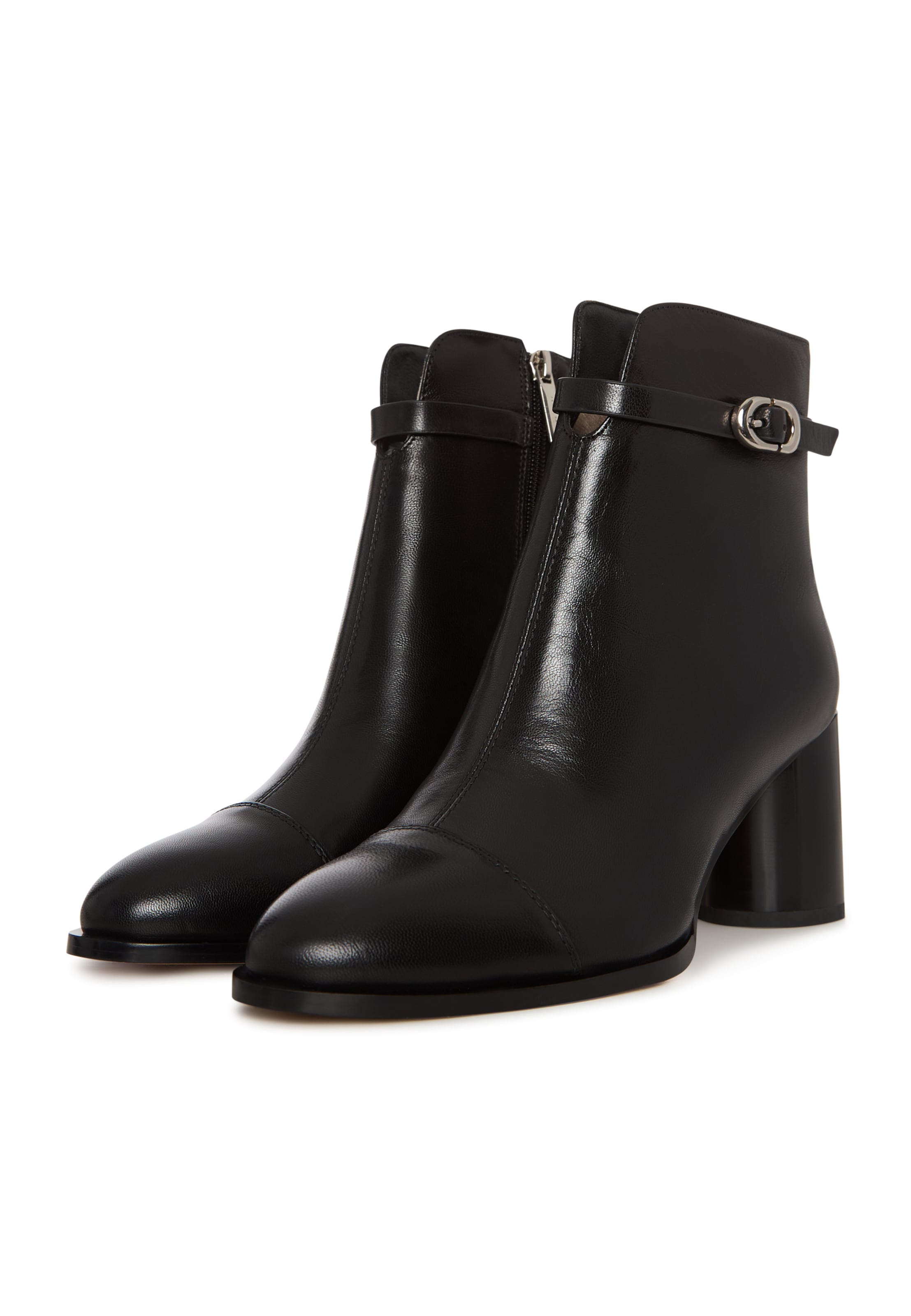 CESARE GASPARI Stiefelette in Schwarz