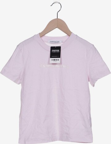 Calvin Klein Jeans T-Shirt XS in Pink: predná strana