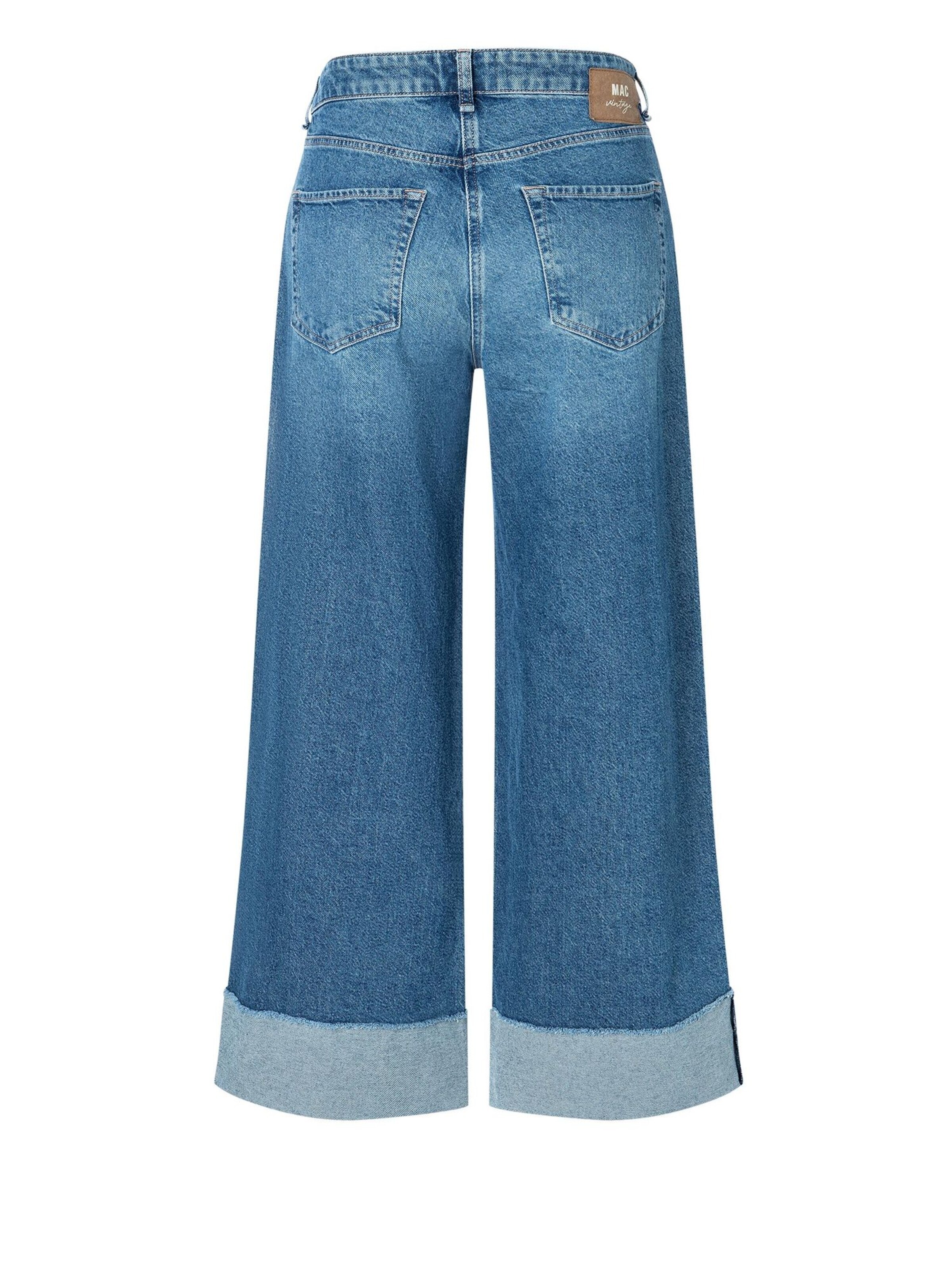 MAC Wide leg Jeans 'Neveada D617' in Blue