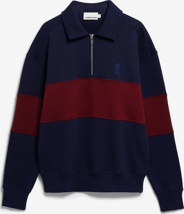 Sweat-shirt ARMEDANGELS en bleu : devant