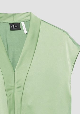 s.Oliver BLACK LABEL Shirt in Grün