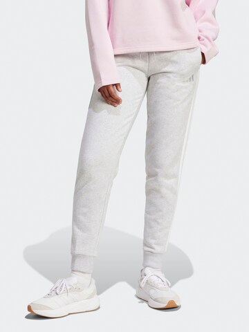 Tapered Pantaloni sport de la ADIDAS SPORTSWEAR pe gri: față