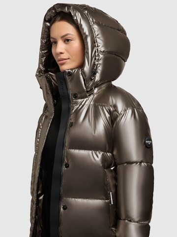 Geacă de iarnă 'Devina2' de la khujo pe maro