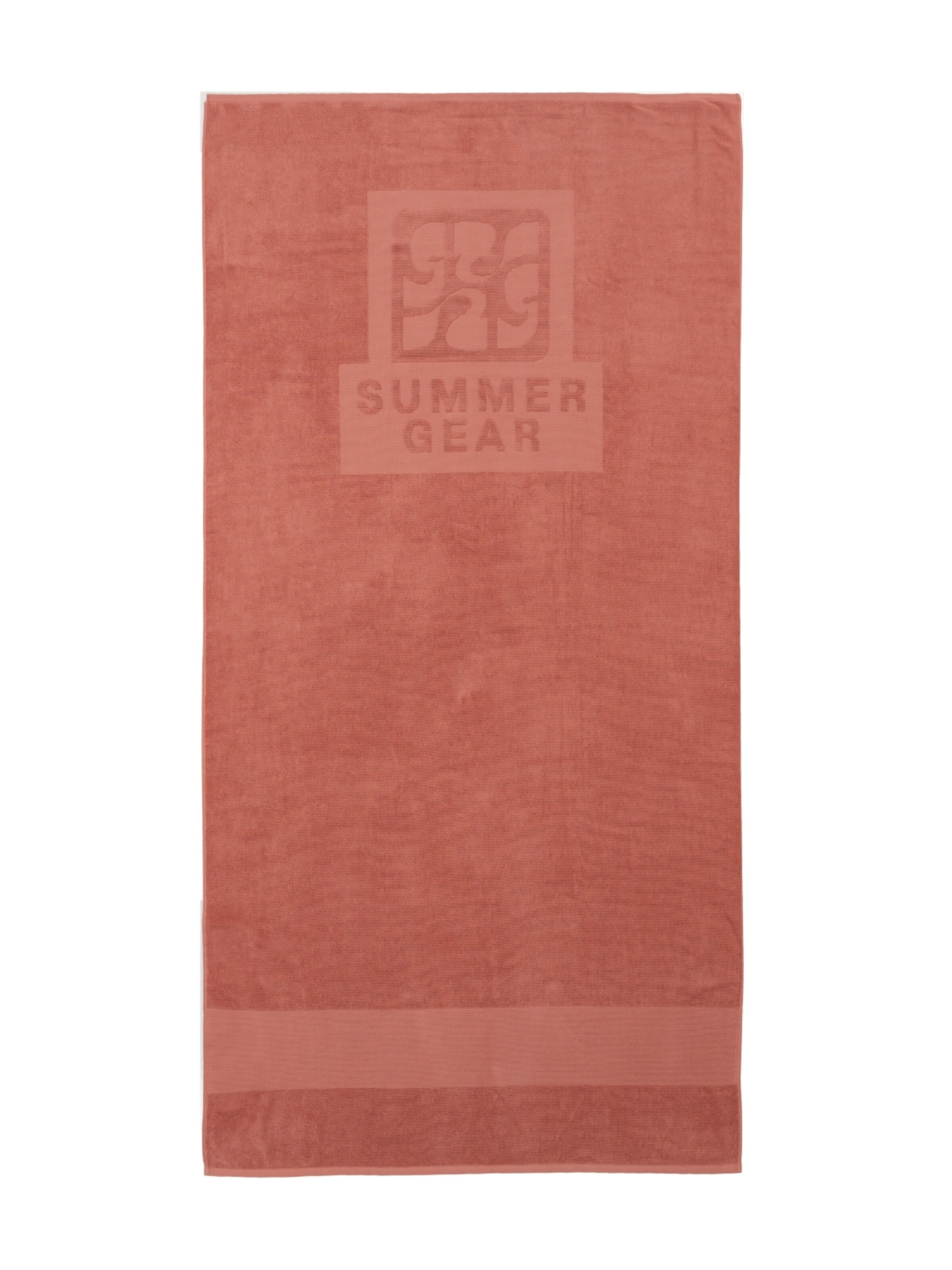 SummerGear Beach towel 'Coast 100 X 200 cm' in Pink: front