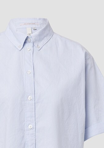 QS Blouse in Blauw