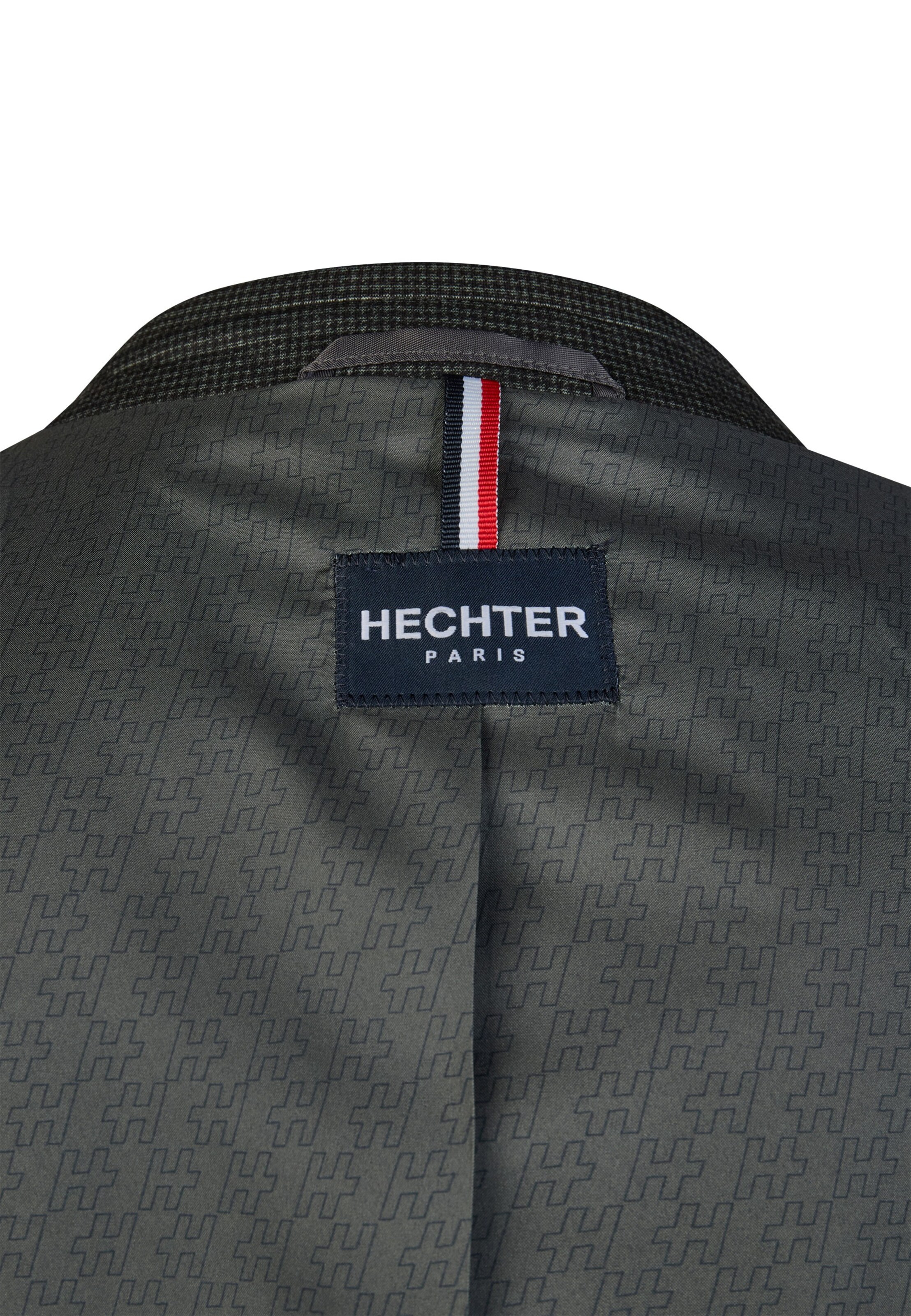 HECHTER PARIS Regular fit Business-colbert 'modern fit' in Groen