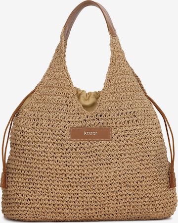 Kazar Käsilaukku värissä beige: etupuoli