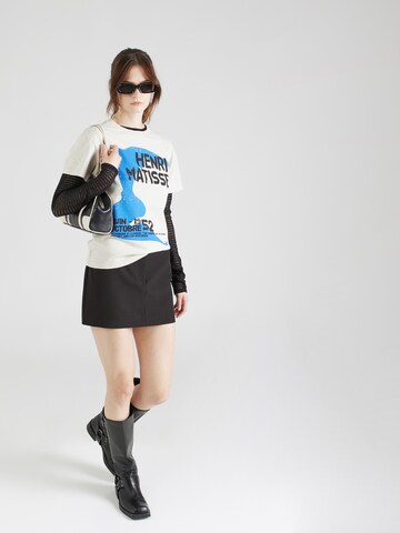 T-shirt 'Henri Matisse' TOPSHOP en beige