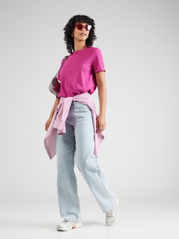 PIECES Tričko 'RIA' – pink