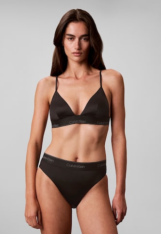 Calvin Klein Underwear regular Σλιπ μπικίνι 'Icon Shine' σε μαύρο: μπροστά