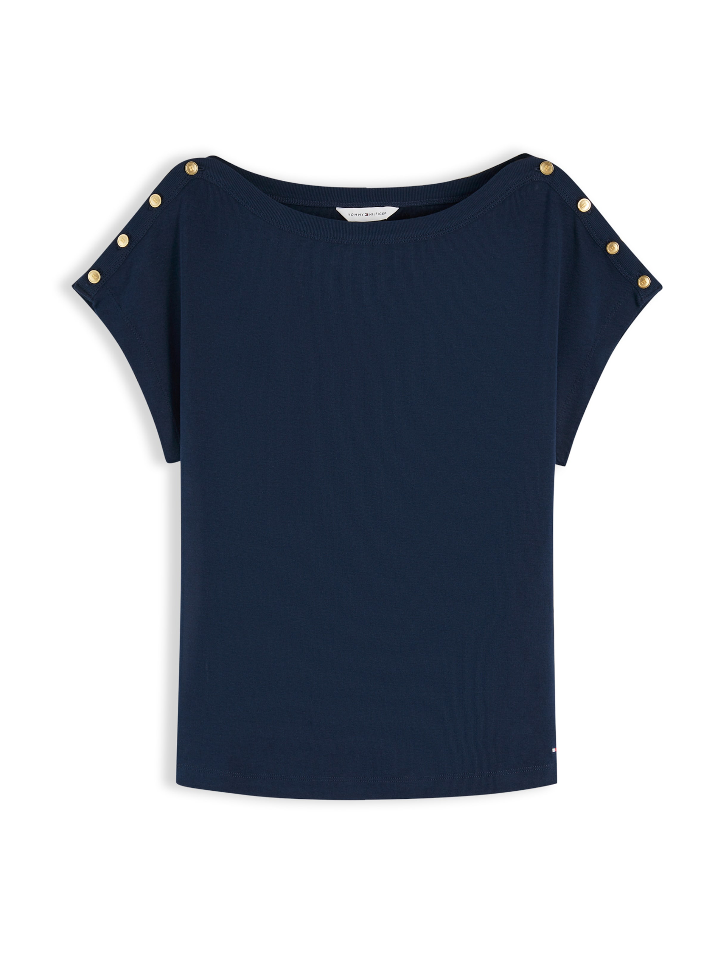 TOMMY HILFIGER - Camisa em azul: frente