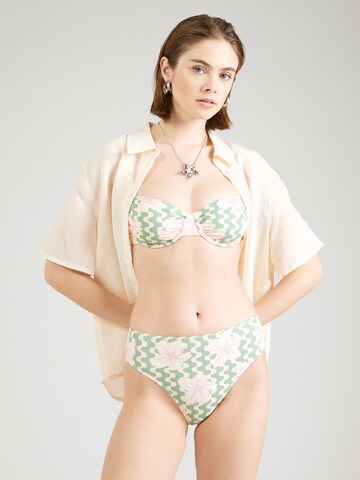 ROXY Bikini nadrágok 'HIBISCUS DAZE' - zöld