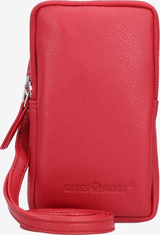 GREENBURRY Crossbody Bag 'Nappa' in Red: front