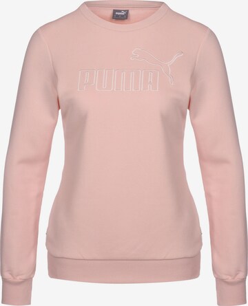 PUMA Sportovní mikina – pink: přední strana