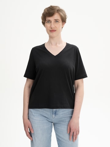 T-shirt 'Ankita' MELA en noir : devant