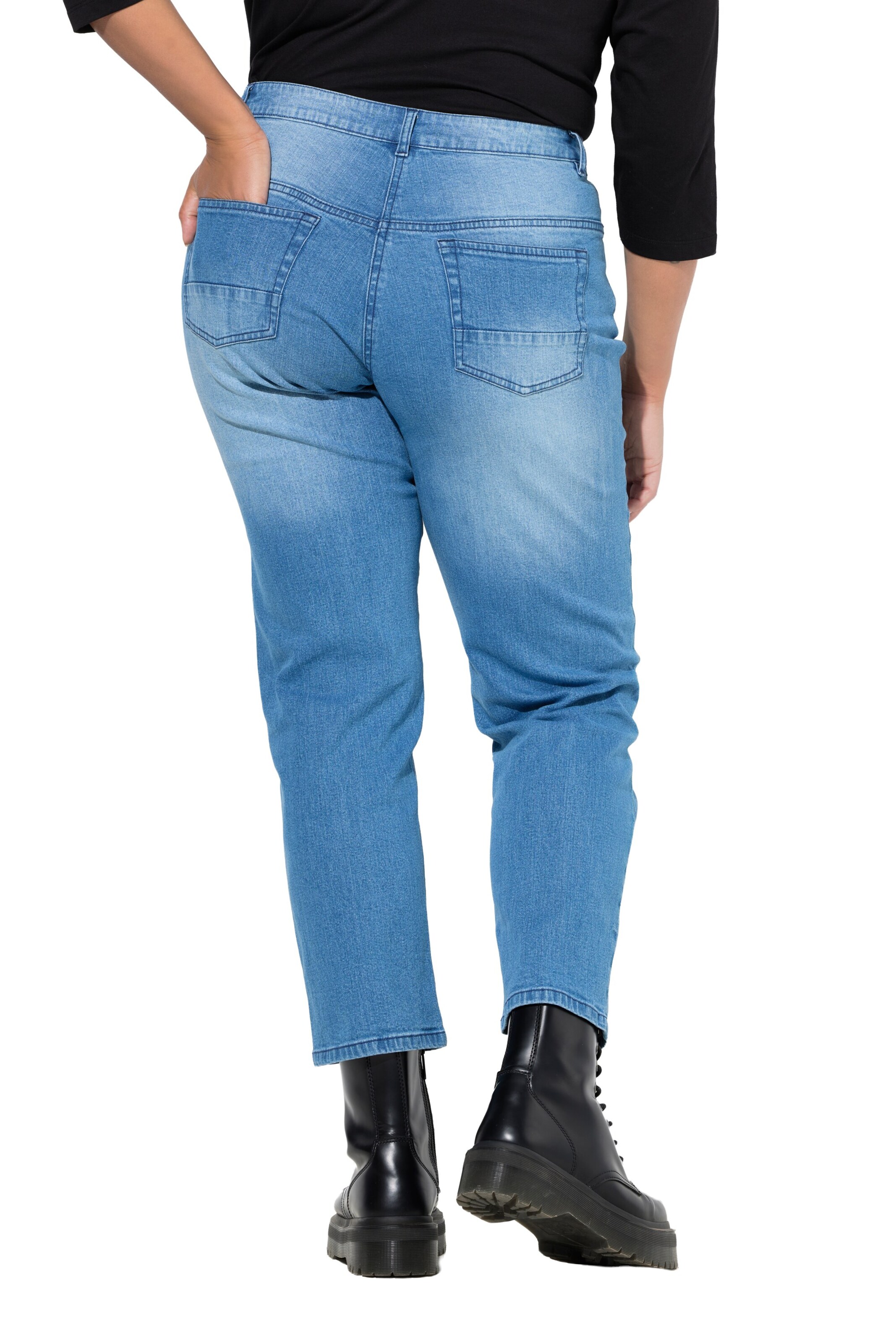 Coupe slim Jean Angel of Style en bleu