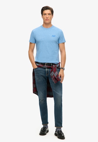 Superdry Majica 'Essential' | modra barva