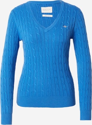 GANT - Jersey en azul: frente