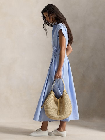 Polo Ralph Lauren Košilové šaty – modrá