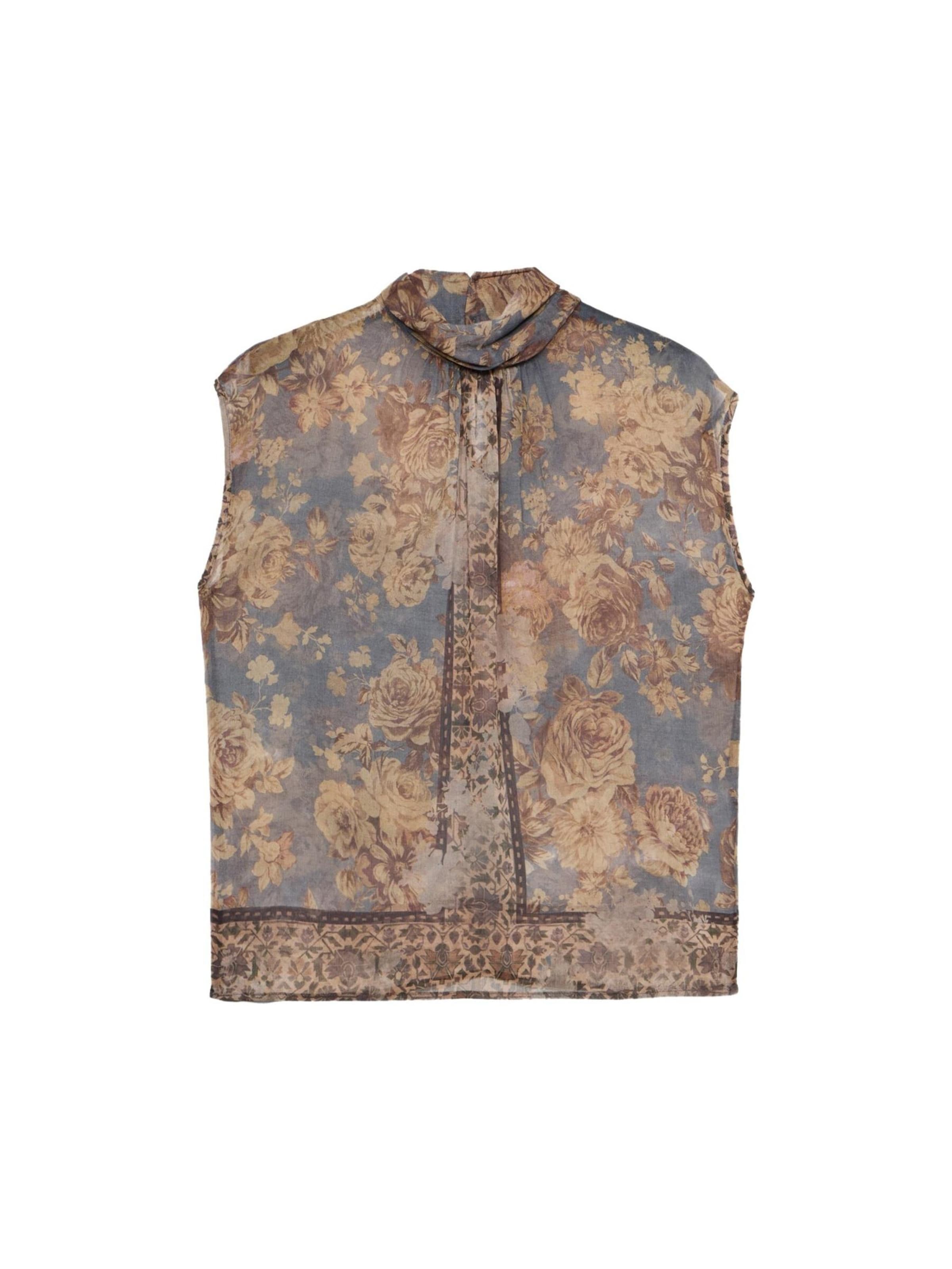 oltre - Blusa en beige: frente