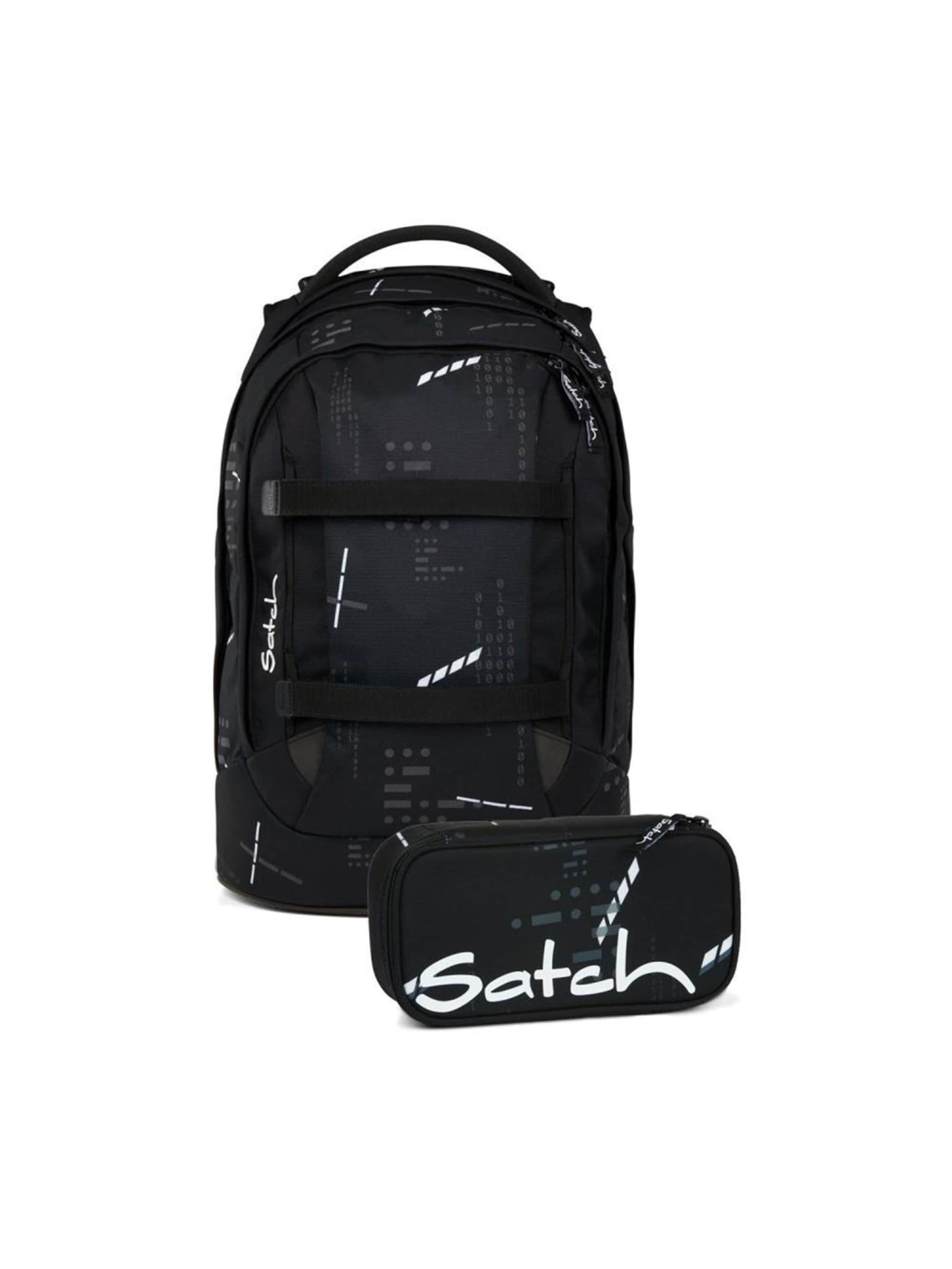 Satch Rucksack‌‌‌‌ in Schwarz: Vorderseite