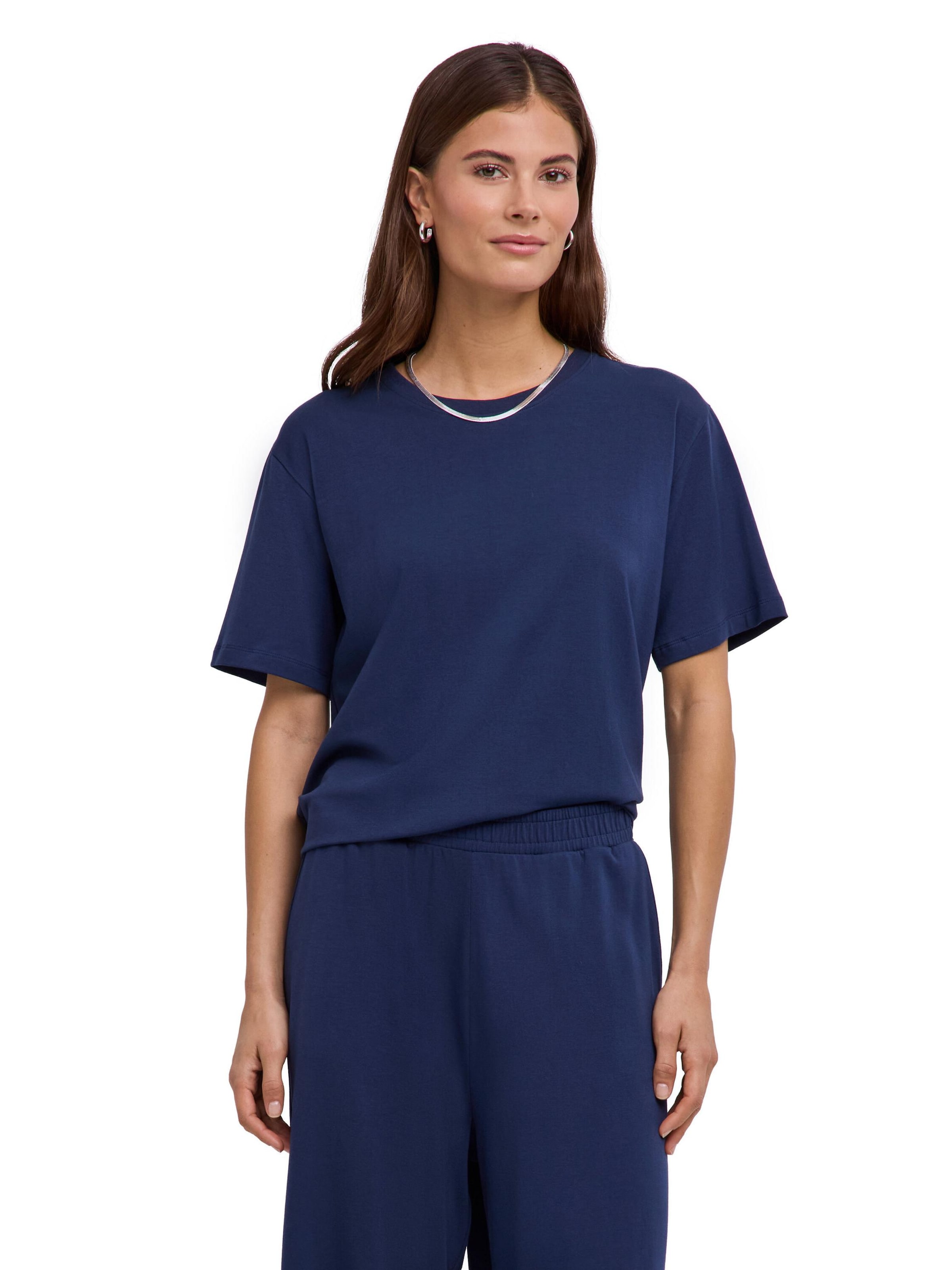 FALKE Shirt 'Lounge' in Blue: front