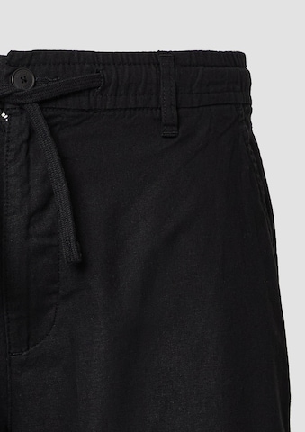 s.Oliver Loosefit Broek 'Detroit' in Zwart