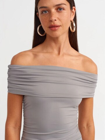 Dilvin Dress in Grey