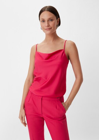 COMMA Blouse in Roze: voorkant