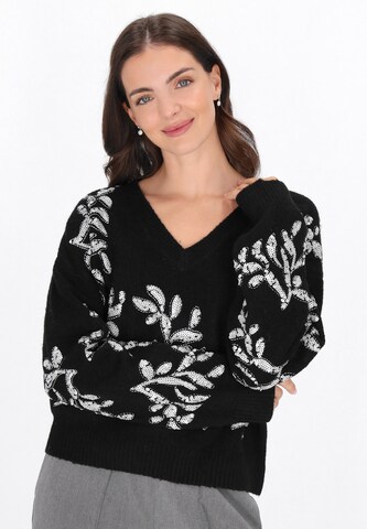 Usha - Jersey en negro: frente