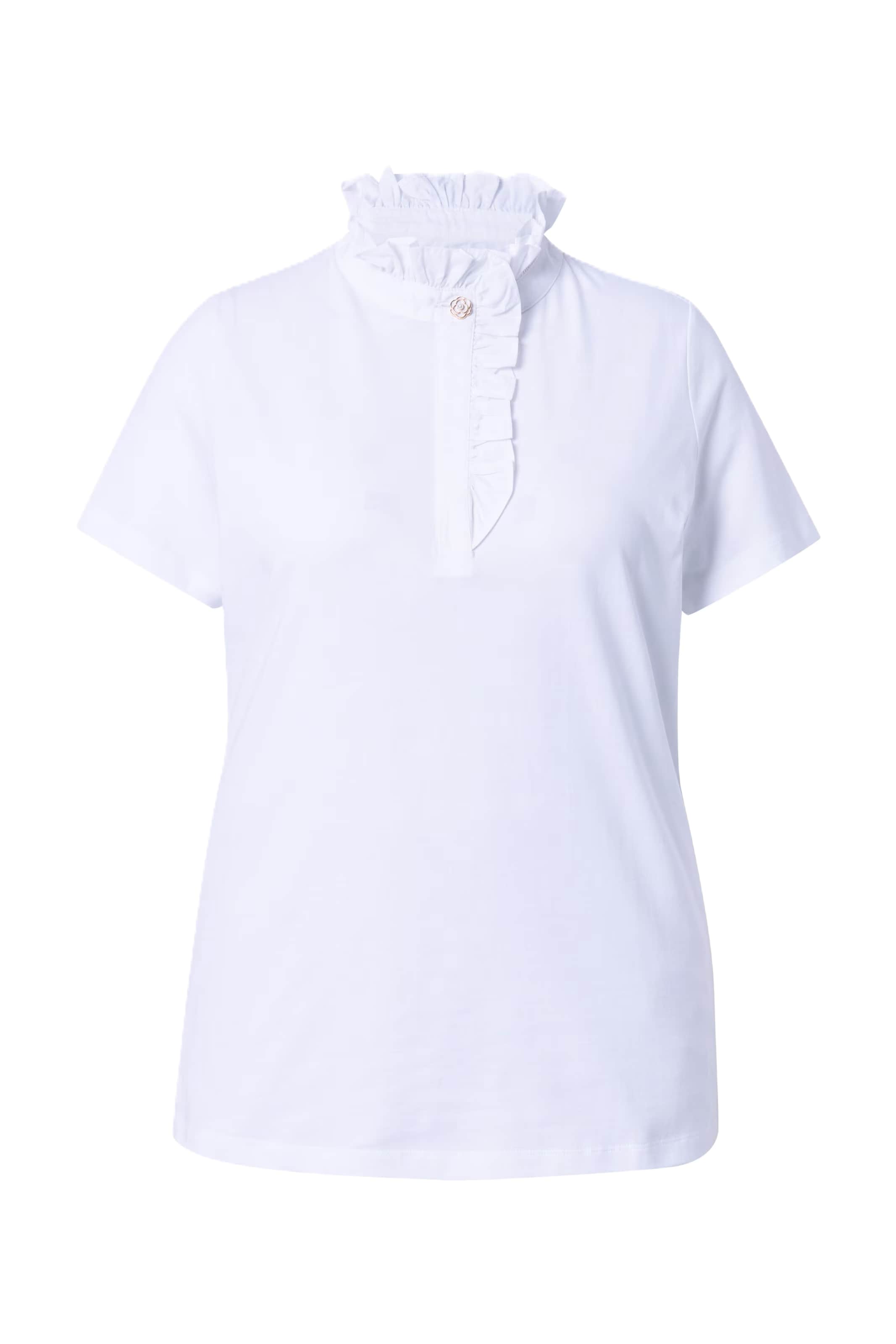 Ulla Popken Shirt in White: front