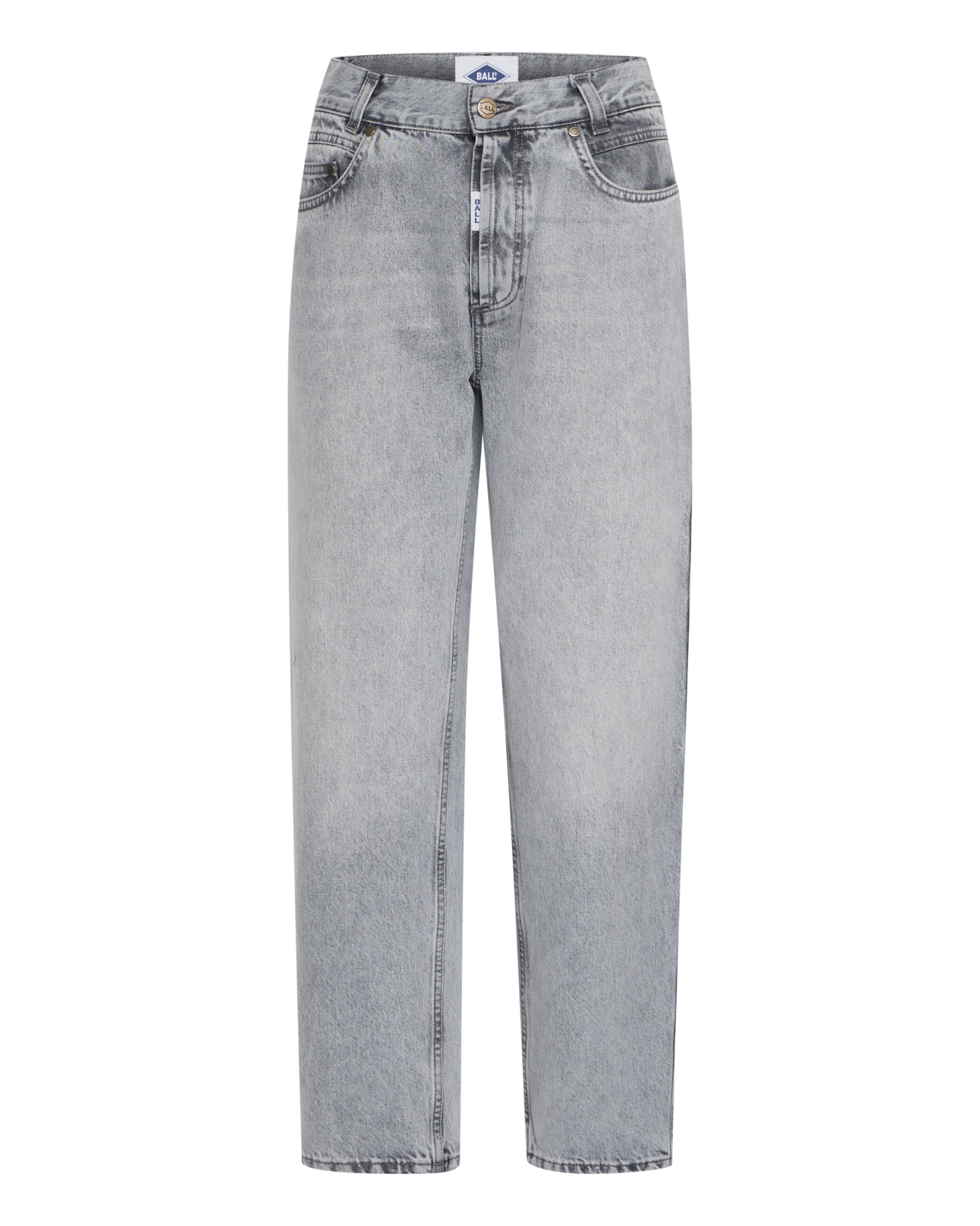 Ball Regular Jeans 'Paolo' in Grau: Vorderseite