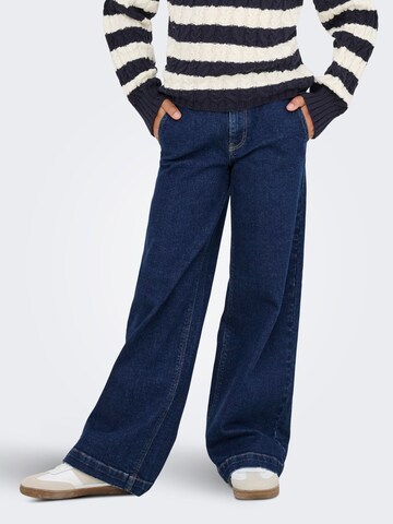 Wide Leg Jean 'KOGNew Brook' ONLY GIRLS en bleu : devant