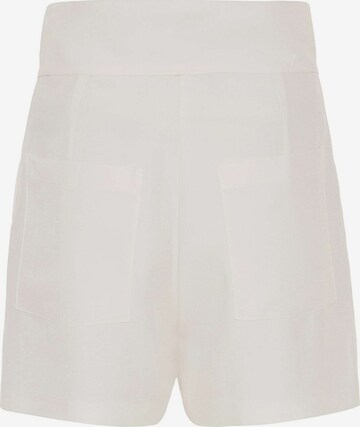 NOCTURNE Loose fit Pants in White