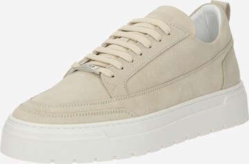 Baskets basses ANTONY MORATO en beige : devant