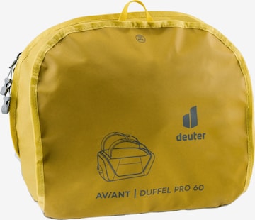 DEUTER Travel Bag 'Aviant' in Yellow