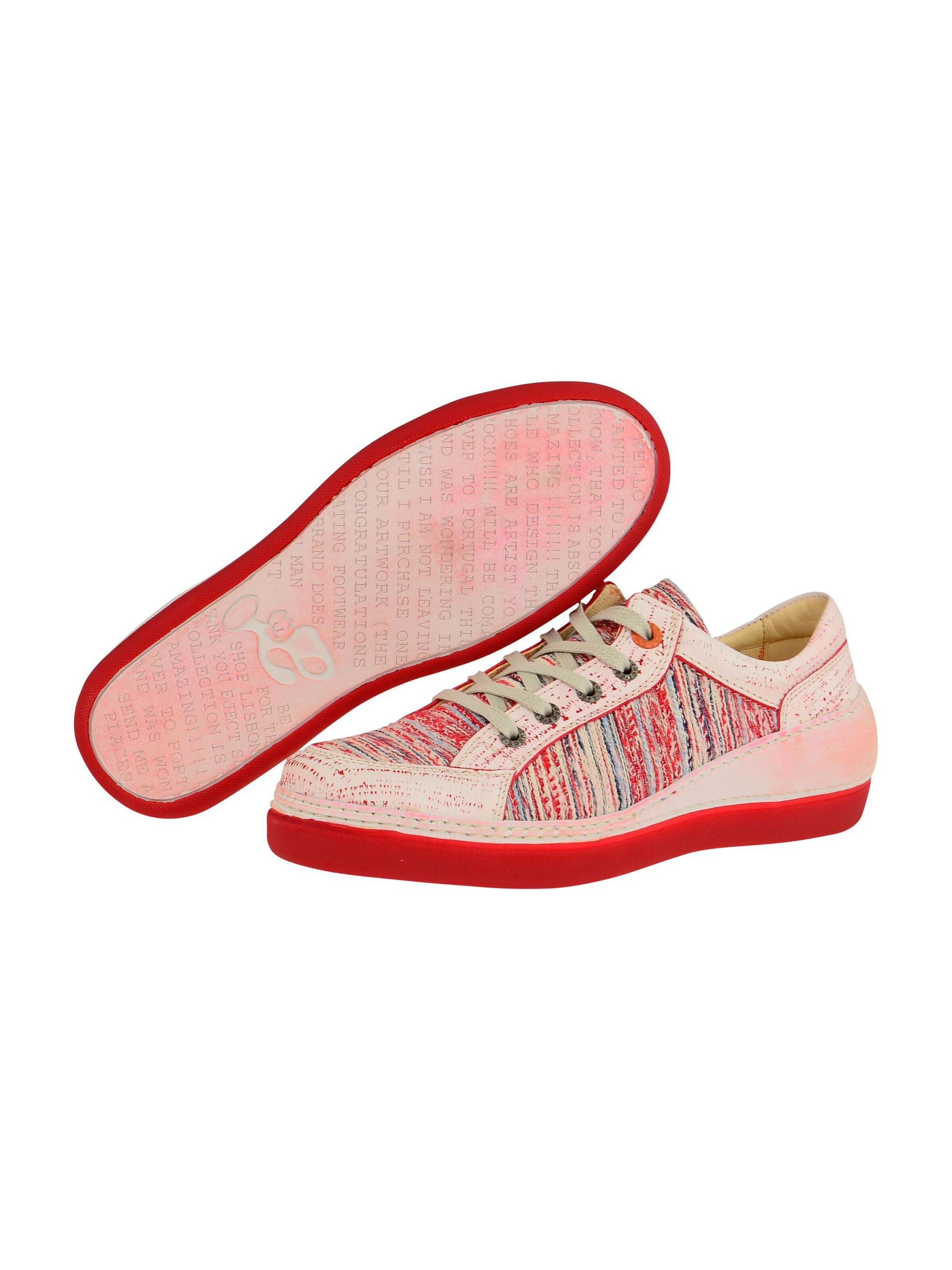 EJECT Lace-Up Shoes 'Feeling' in Red