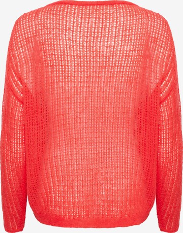 Pull-over 'Clara' Cream en rouge