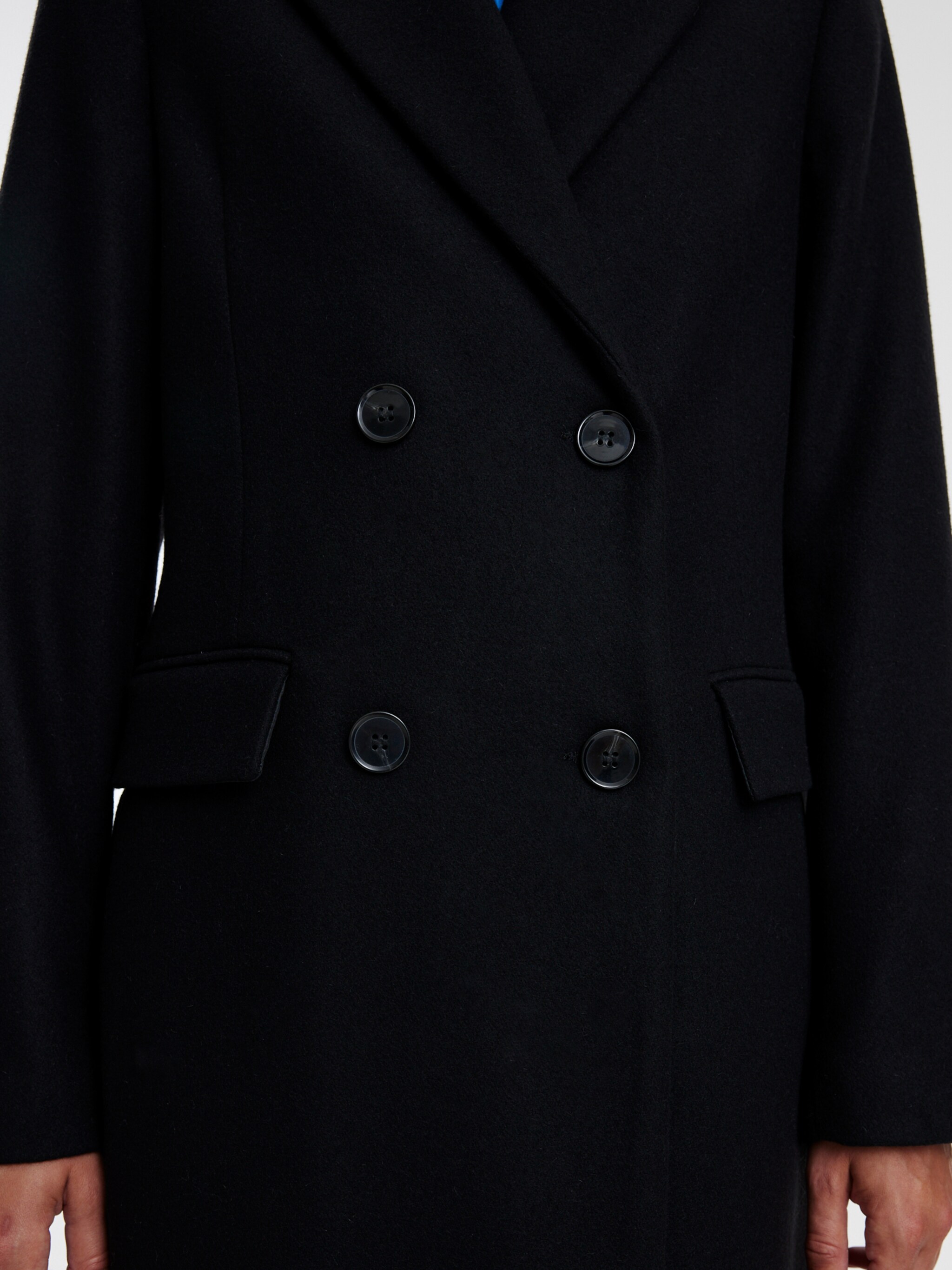 EDITED Produits Manteau mi-saison 'Liliane' noir