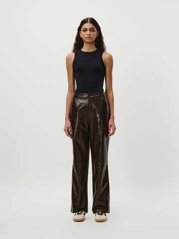 Wide leg Pantaloni 'Fabiane' di LeGer by Lena Gercke in marrone